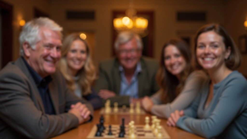 Board game club members celebrating a successful cooperative game win, showing joy and camaraderie after working together toward a shared goal